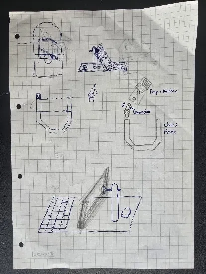 Hand-drawn design sketch 6